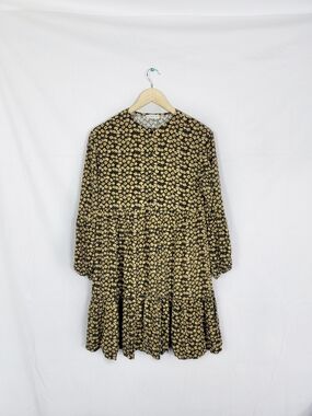 Girls Size 13-14 Floral Mango Dress